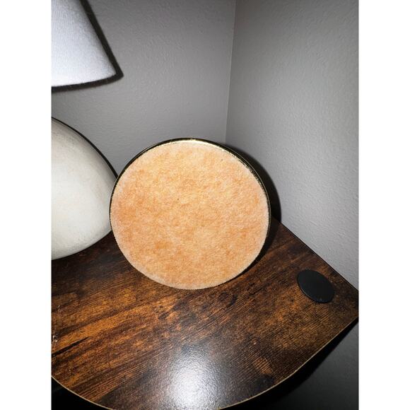 Vintage Brass Hurricane Candle Lamp + 2 Holiday Glass Shades Christmas Decor - Picture 6 of 14